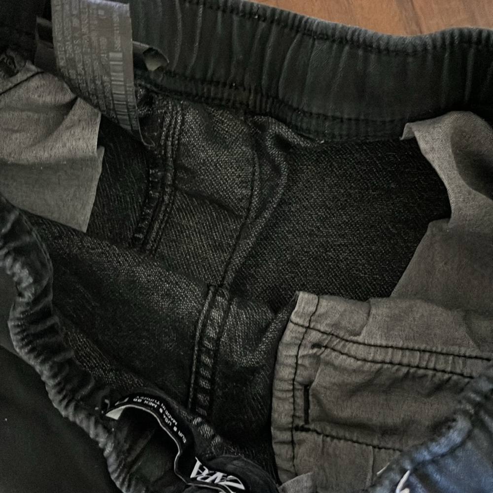 Zara Men's Black Trousers Jogger Pants - Picture 16 of 17